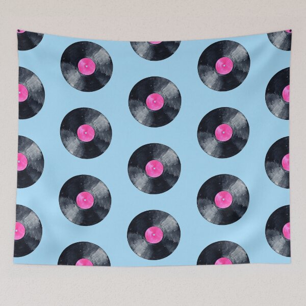 Item preview, Retro Vinyl Record Pink Label designed and sold by jianina-alondra.