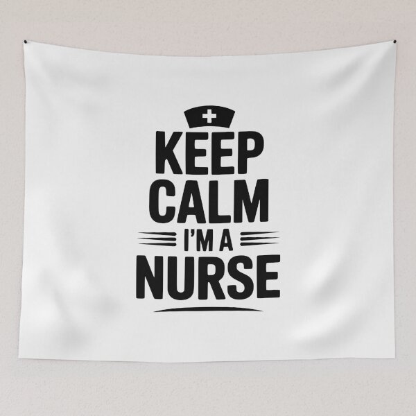 Item preview, Keep Calm I'm a Nurse designed and sold by Frank Ring.