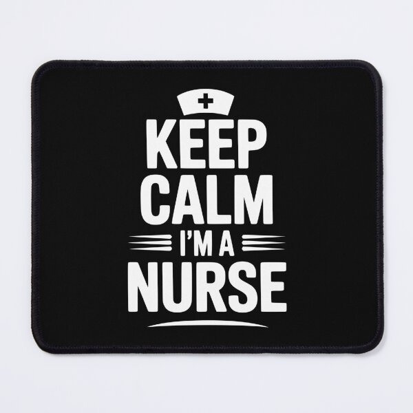 Item preview, Keep Calm I'm a Nurse designed and sold by Frank Ring.