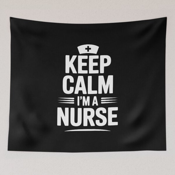 Item preview, Keep Calm I'm a Nurse designed and sold by Frank Ring.