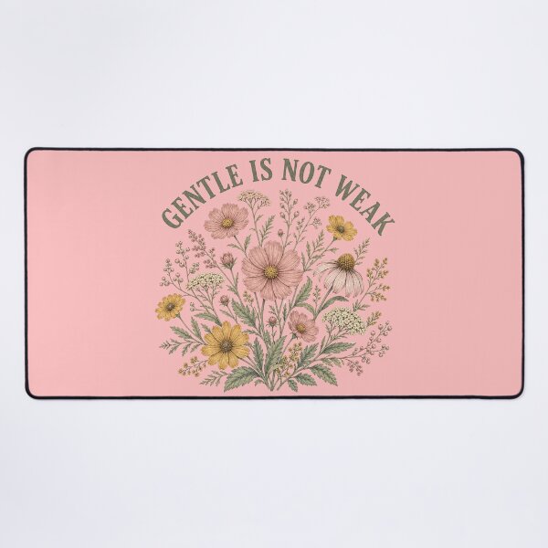Item preview, Gentle Is Not Weak Floral Wreath  designed and sold by MOCH- ART.