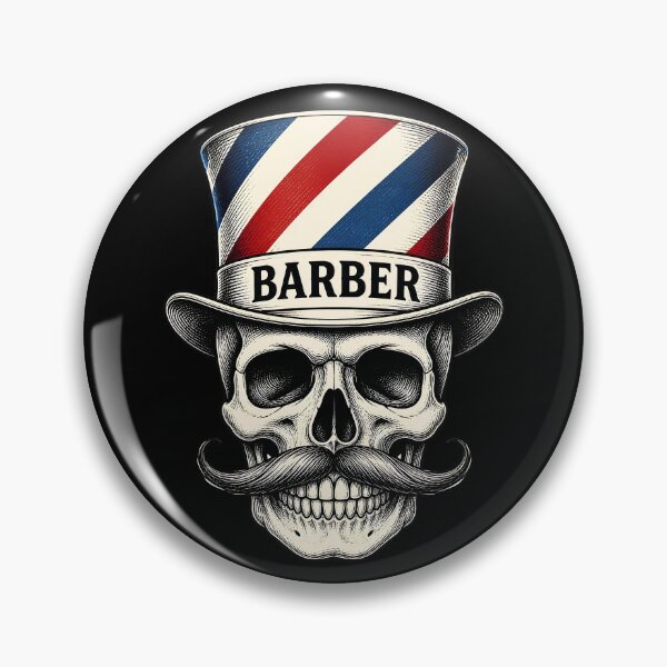 Item preview, Vintage Barber Skull Top Hat designed and sold by Barber MD Culture.