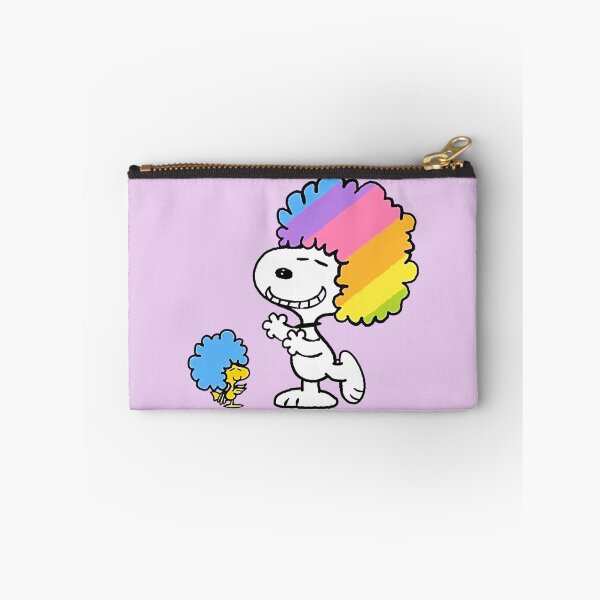 Item preview, Cute Snoopy And Woodstock Rainbow Afro Hair Pride designed and sold by Bohepa.