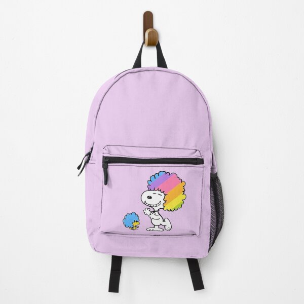 Item preview, Cute Snoopy And Woodstock Rainbow Afro Hair Pride designed and sold by Bohepa.