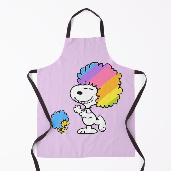 Item preview, Cute Snoopy And Woodstock Rainbow Afro Hair Pride designed and sold by Bohepa.