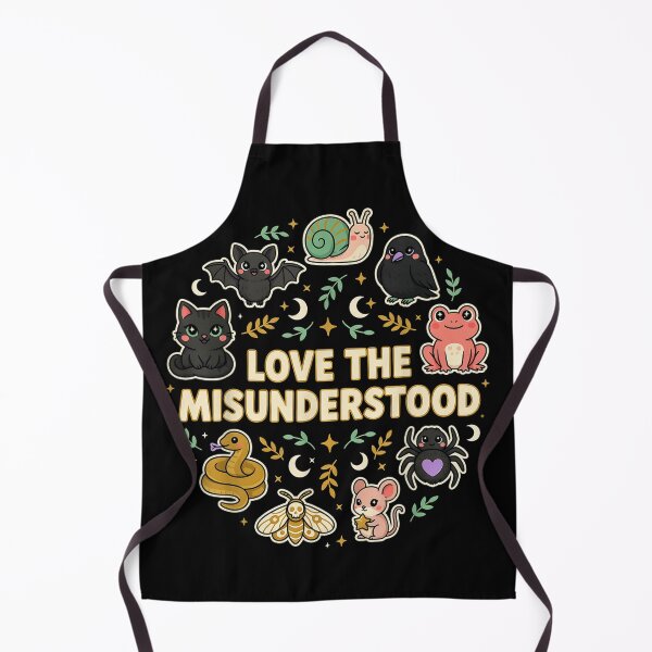 Item preview, Love the Misunderstood Cute Gothic Animals designed and sold by VioletNance.