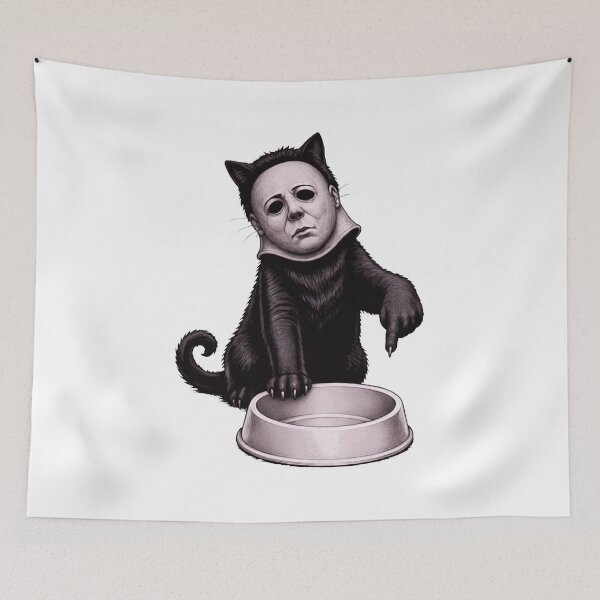 Item preview, Spooky Cat Masked Funny Halloween Gift designed and sold by TammyRich84022.