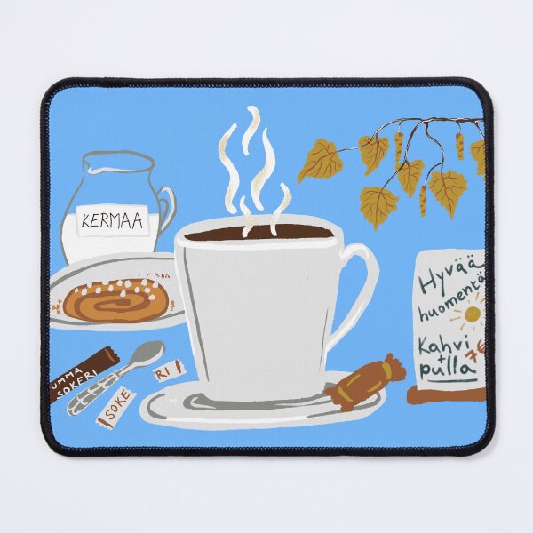 Item preview, Coffee Slow Morning in Finland designed and sold by KaroLeenaDesign.