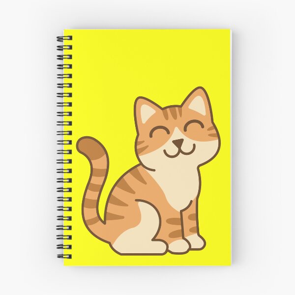 Item preview, The orange tabby cat is sitting and smiling sweetly at you. designed and sold by thailerd.
