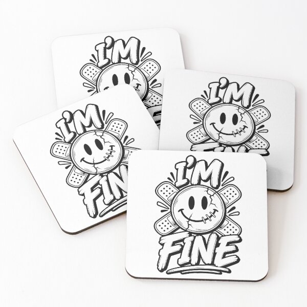 Item preview, I'm fine funny quote designed and sold by Sed94.
