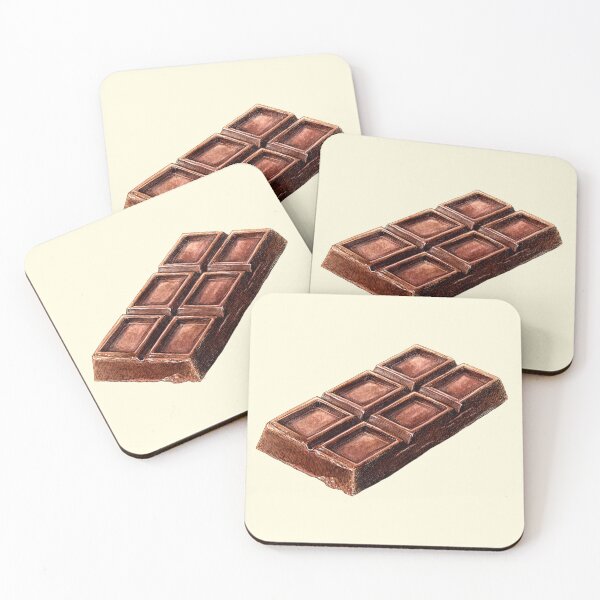 Item preview, Hand Drawn Chocolate Bar Illustration designed and sold by jianina-alondra.