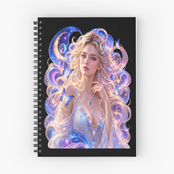 Item preview, Celestial Dream Enchantress – Goddess of Cosmic Beauty designed and sold by TroviTutto.
