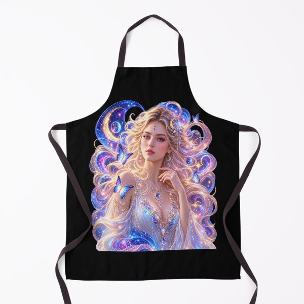 Item preview, Celestial Dream Enchantress – Goddess of Cosmic Beauty designed and sold by TroviTutto.