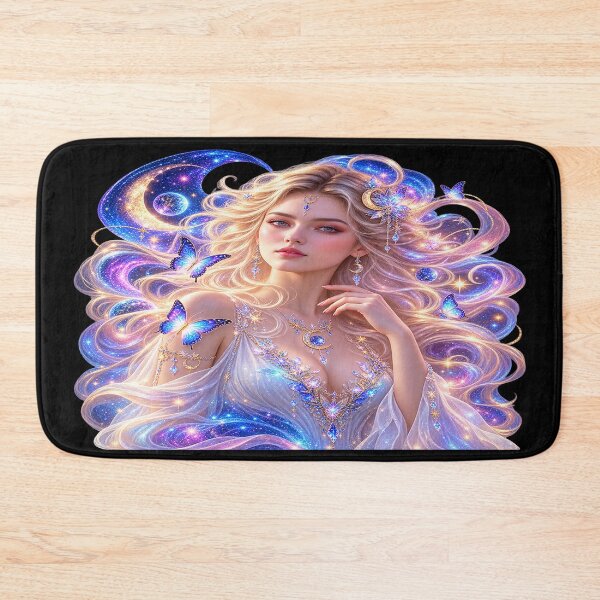 Item preview, Celestial Dream Enchantress – Goddess of Cosmic Beauty designed and sold by TroviTutto.