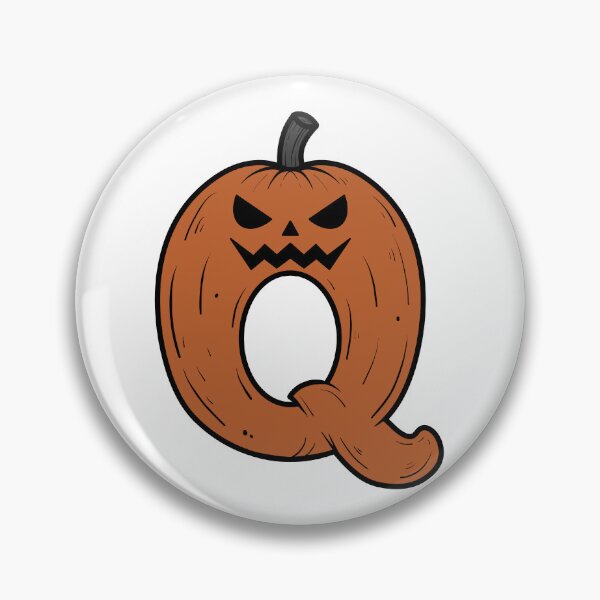 Item preview, Spooky Letter Q designed and sold by Minaficent.