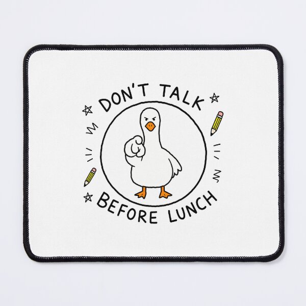 Item preview, Don't Talk Before Lunch designed and sold by MonkiFlipp.