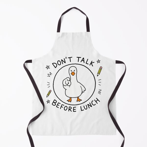 Item preview, Don't Talk Before Lunch designed and sold by MonkiFlipp.
