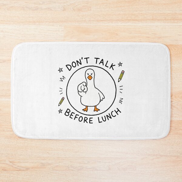 Item preview, Don't Talk Before Lunch designed and sold by MonkiFlipp.