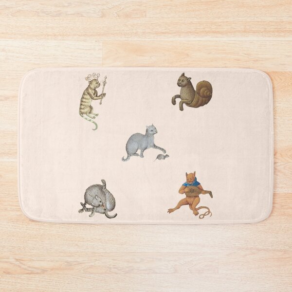 Item preview, medieval cats set 5 designed and sold by mooneko.