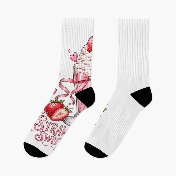 Item preview, Cute Strawberry Milkshake Pink Dessert Sweet Treat designed and sold by TibbuTees.