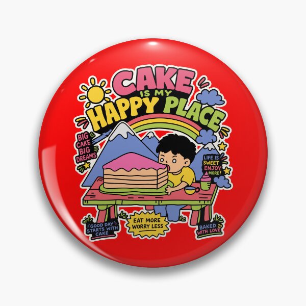 Item preview, Cake, happiness, and a little extra sweetness. That's the whole recipe. designed and sold by simplydesigns88.