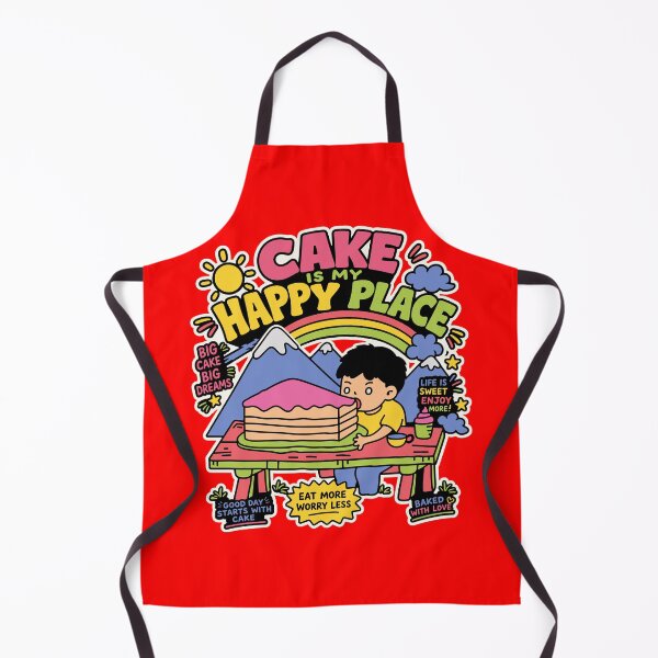 Item preview, Cake, happiness, and a little extra sweetness. That's the whole recipe. designed and sold by simplydesigns88.