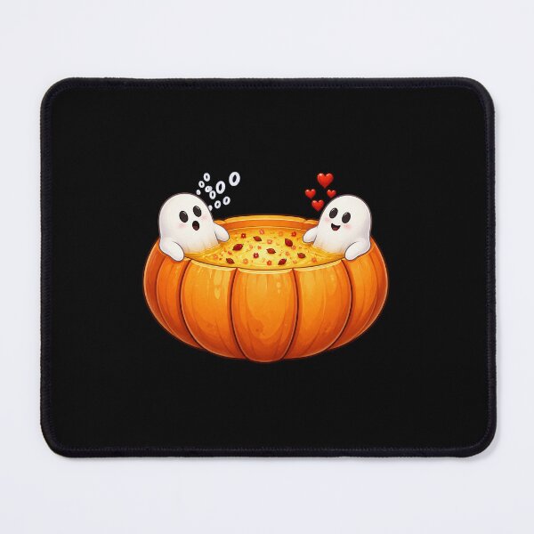 Item preview, Ghosts in Love Pumpkin Bath designed and sold by wiwiart.
