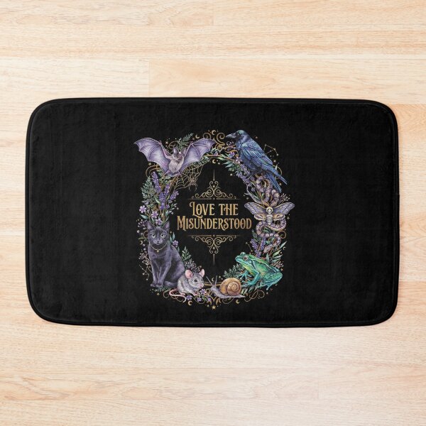 Item preview, Love the Misunderstood Gothic Animals Botanical Art designed and sold by VioletNance.