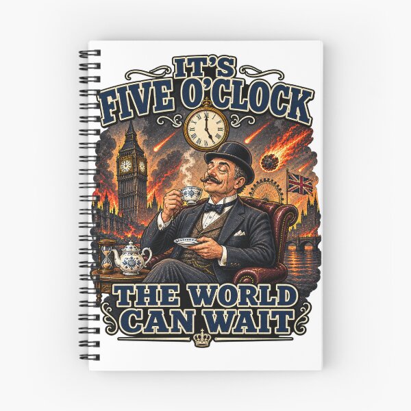 Item preview, Five O'Clock Tea While London Burns designed and sold by PRINTIONAL.