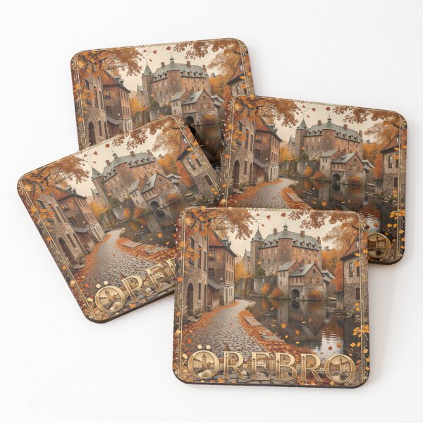 Item preview, Orebro Autumn Castle Cityscape designed and sold by Imaginarium of Chaos falcon88 .