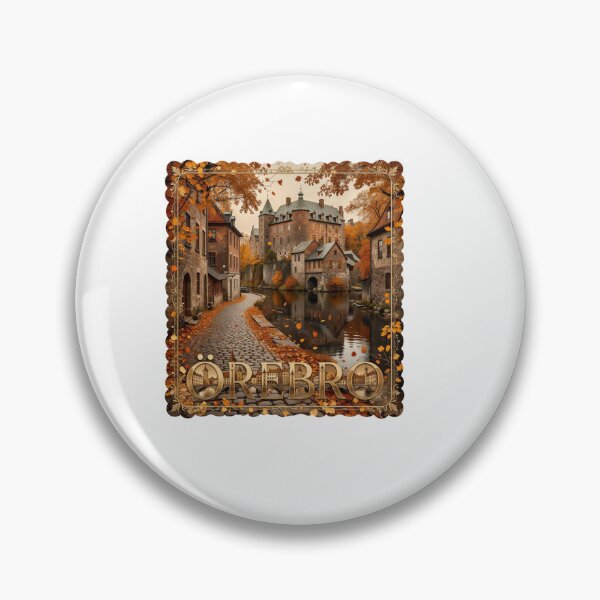 Item preview, Orebro Autumn Castle Cityscape designed and sold by Imaginarium of Chaos falcon88 .
