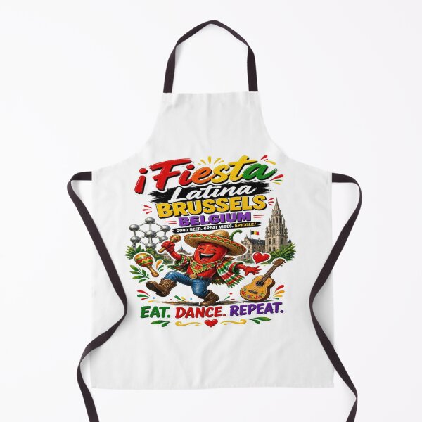 Item preview, Fiesta Latina Brussels Belgium – Colorful Latin Celebration Design designed and sold by Sushikidsntoddlers.
