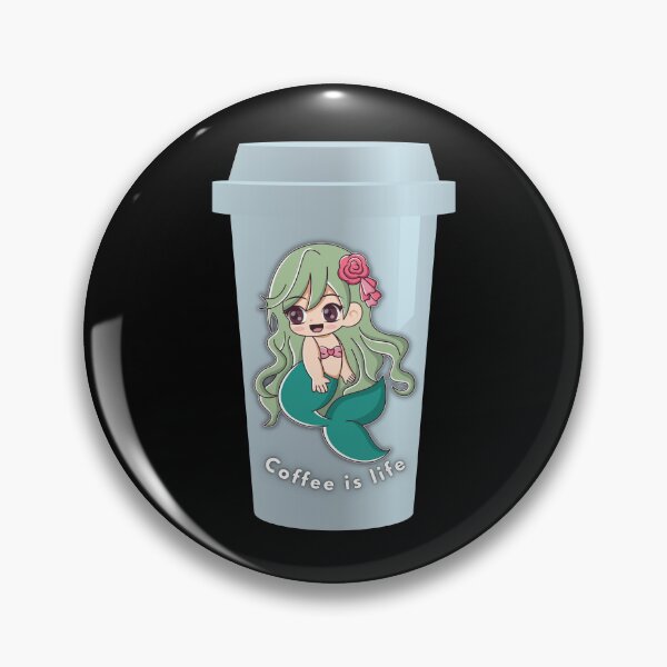 Item preview, Cute Coffee Lover Chibi Fantasy Design designed and sold by unboxedbyJuls.
