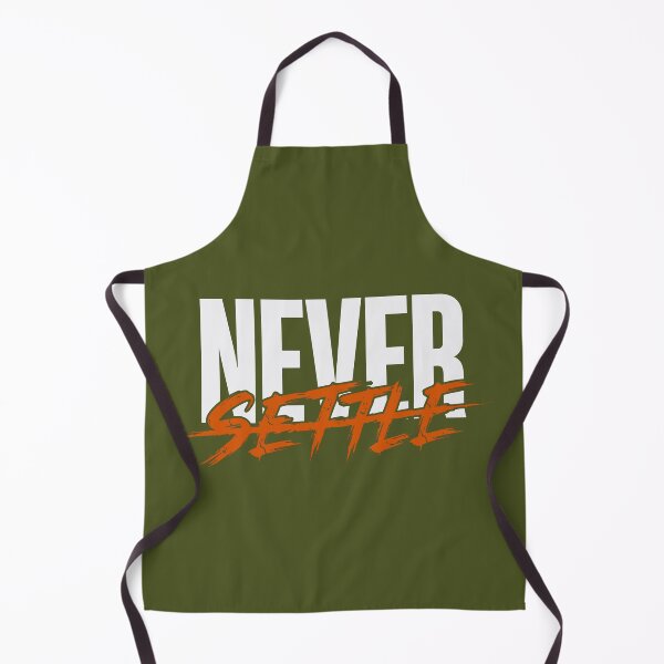 Item preview, Never Settle (Rust Orange) - Distressed Vintage Workout Quote designed and sold by RetroNeon.