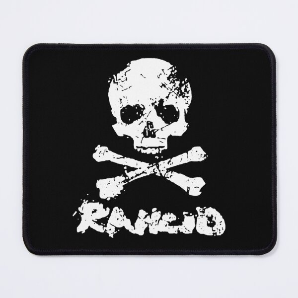 Item preview, Distress Skull And Crossbones White Stencil designed and sold by MONEY21money.