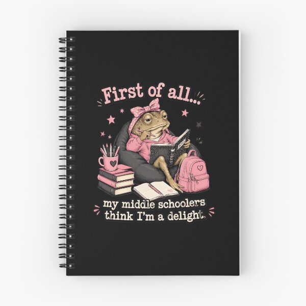 Item preview, First of all my Middle Schoolers Frog Teacher designed and sold by felixpalette.
