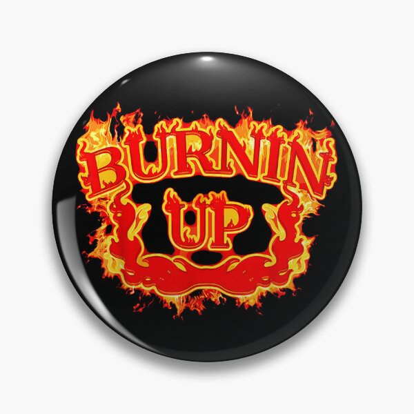 Item preview, Funny Burning Up Shirt Burnin Up Vintage Flames designed and sold by OMITTEROMINOUS.