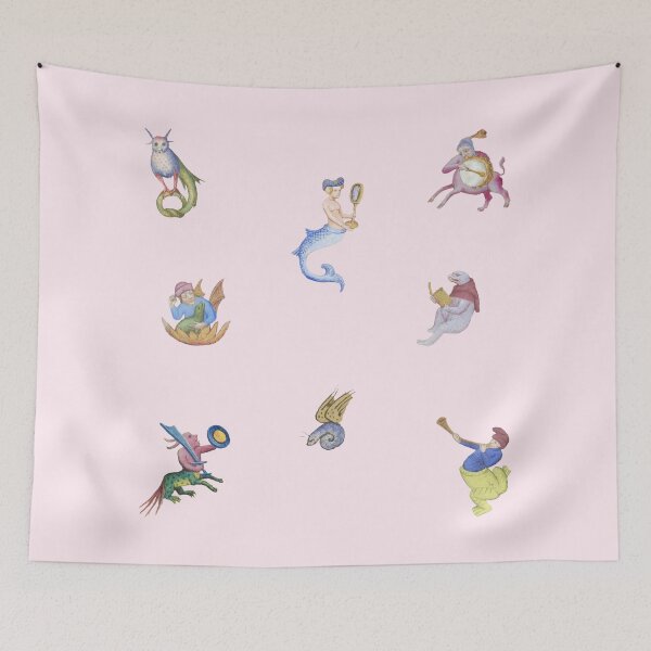 Item preview, weird medieval creatures set 10 designed and sold by mooneko.