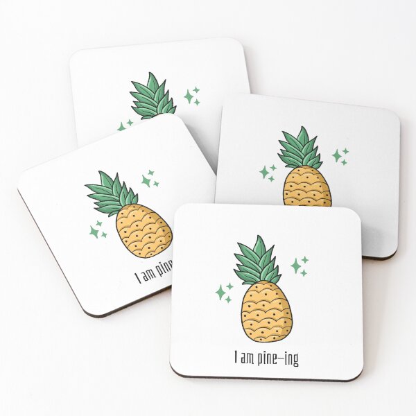 Item preview, I Am Pine-ing Cute Funny Pineapple Pun Design designed and sold by Fanellla.