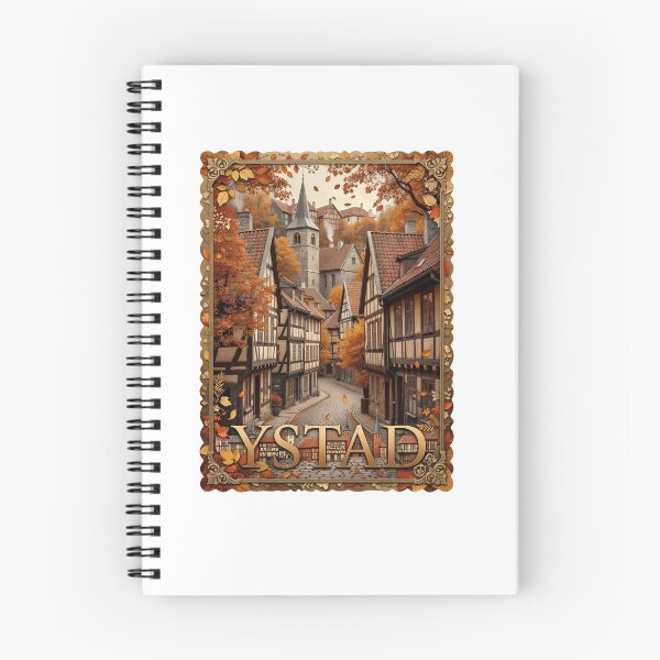 Item preview, Ystad Autumn Cityscape designed and sold by Imaginarium of Chaos falcon88 .
