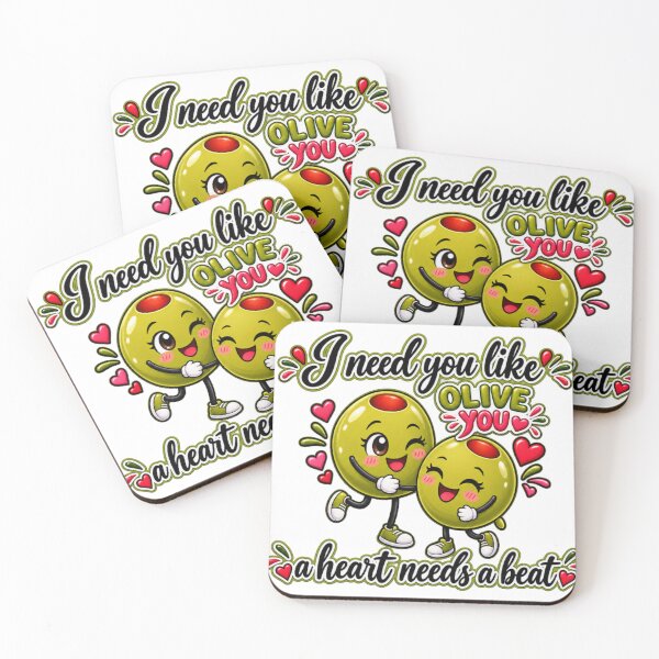 Item preview, Cute Olive Love  designed and sold by CreativeSoulStudio.