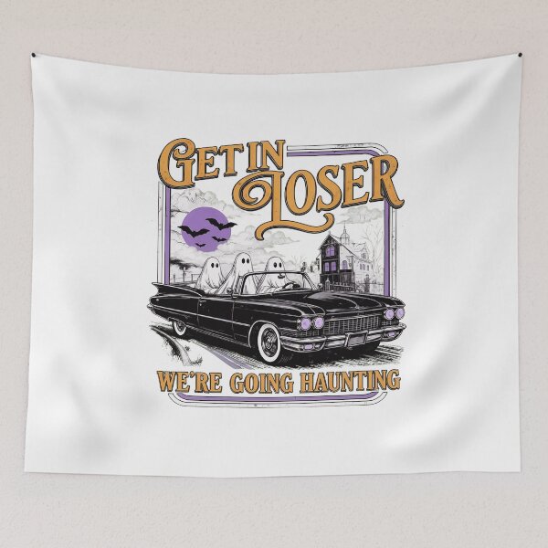Item preview, Retro Haunting Ghosts Convertible Car Halloween designed and sold by CourtneyC58877.