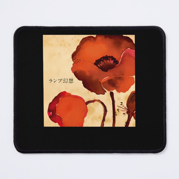 Item preview, Red Poppy Flowers Watercolor Japanese designed and sold by MONEY21money.