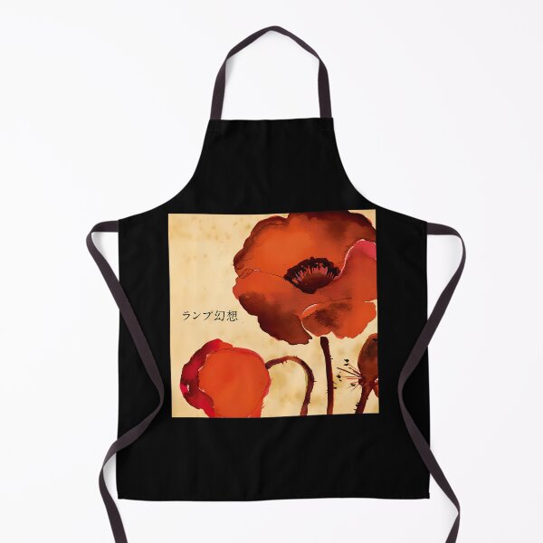 Item preview, Red Poppy Flowers Watercolor Japanese designed and sold by MONEY21money.