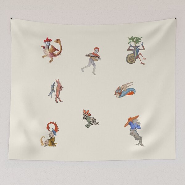 Item preview, weird medieval creatures set 11 designed and sold by mooneko.