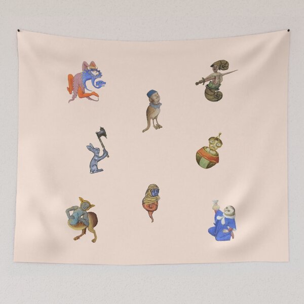 Item preview, weird medieval creatures set 9 designed and sold by mooneko.