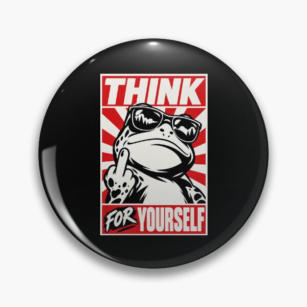 Item preview, Think For Yourself Frog designed and sold by Nature Explore Game.