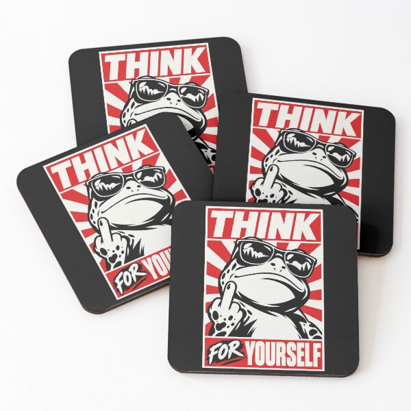Item preview, Think For Yourself Frog designed and sold by Nature Explore Game.