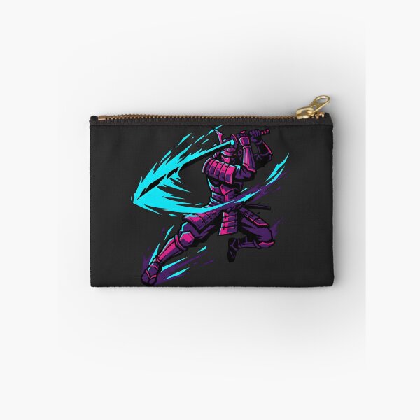 Item preview, Neon Cyberpunk Samurai Katana Action Pose designed and sold by MarCinu Art.