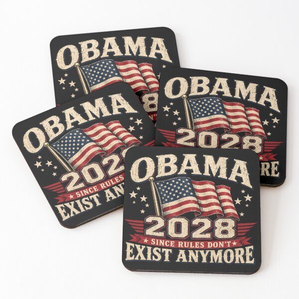 Item preview, OBAMA 2028 Since Rules Don't Exist  designed and sold by Abigaildixon92.